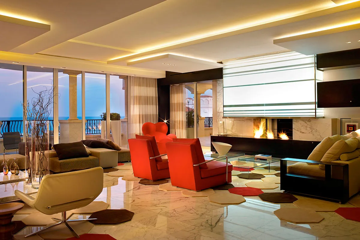 Villa İçin Lüks İç Mekân Tasarımı Ankara